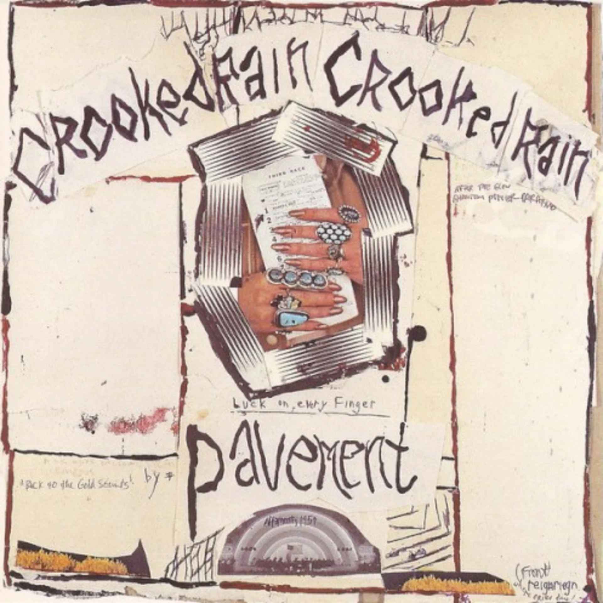 Crooked Rain, Crooked Rain by Pavement — album cover art