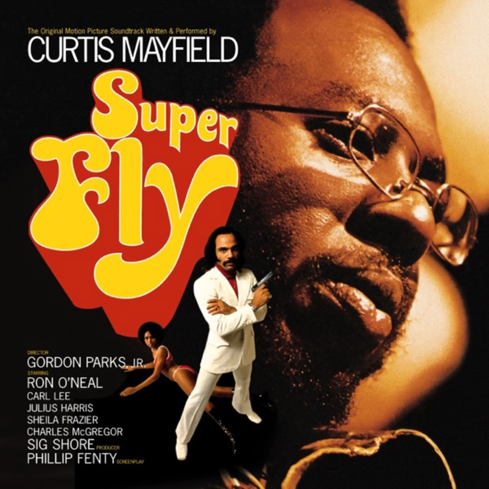 Superfly by Curtis Mayfield — album cover art