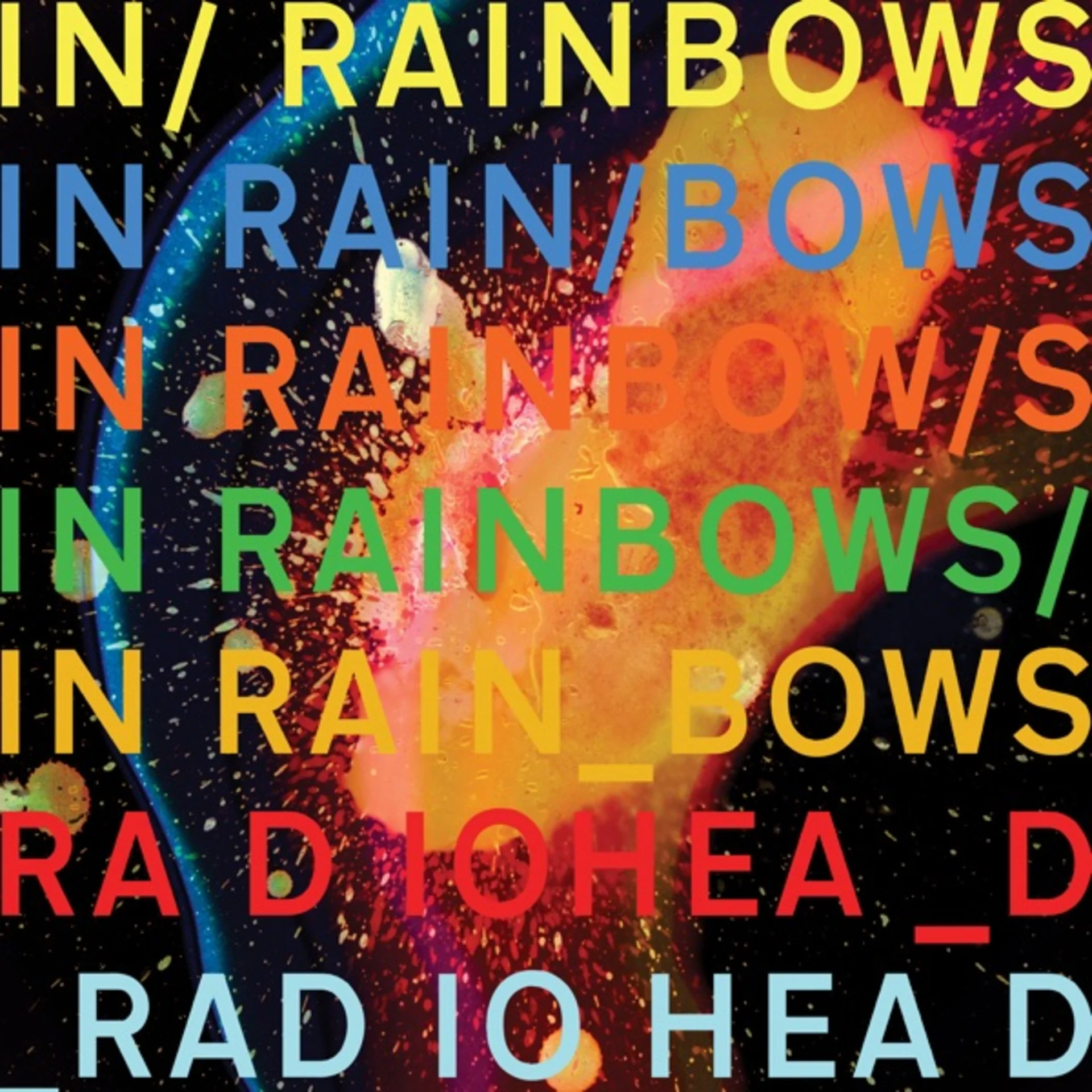 In Rainbows by Radiohead — album cover art