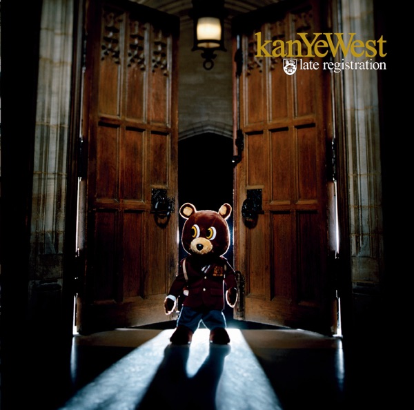 Late Registration by Kanye West — album cover art
