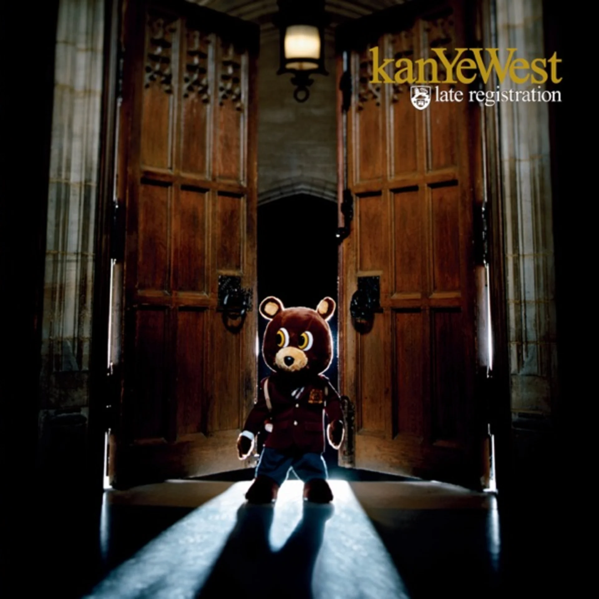 Late Registration by Kanye West — album cover art