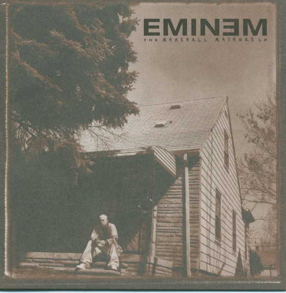 The Marshall Mathers LP by Eminem — album cover art