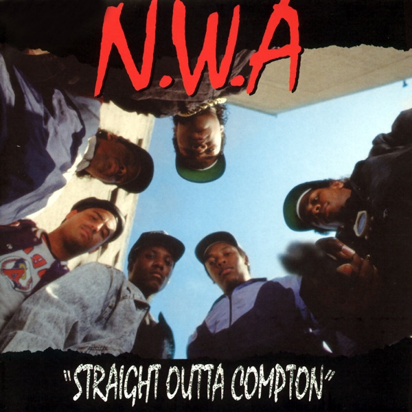Straight Outta Compton by N.W.A — album cover art