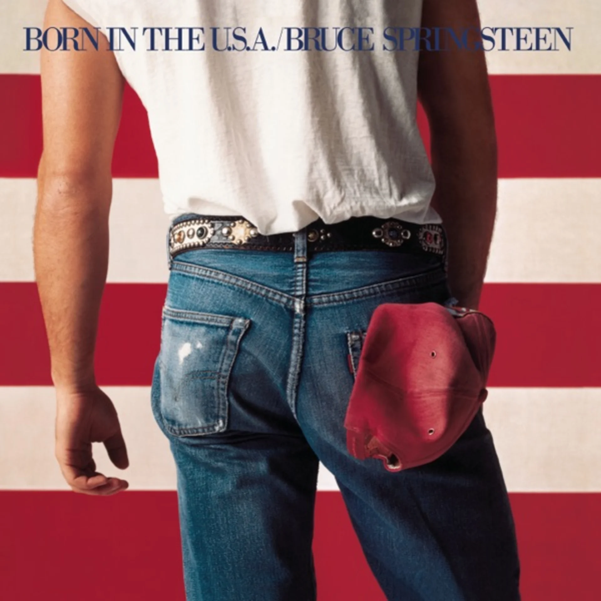 Born in the U.S.A. by Bruce Springsteen — album cover art