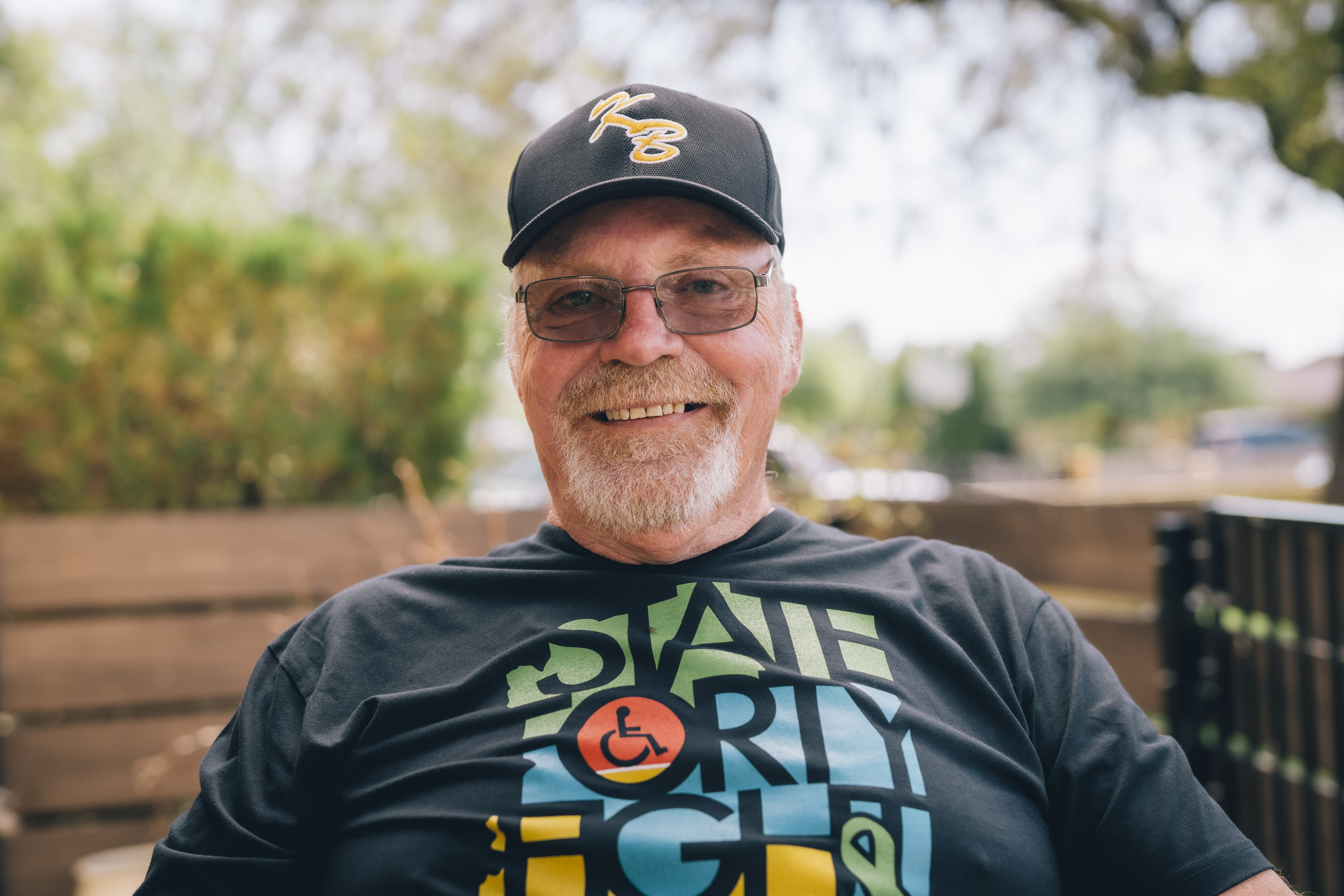 Bill "Pop" Duffy in a UCP T-Shirt