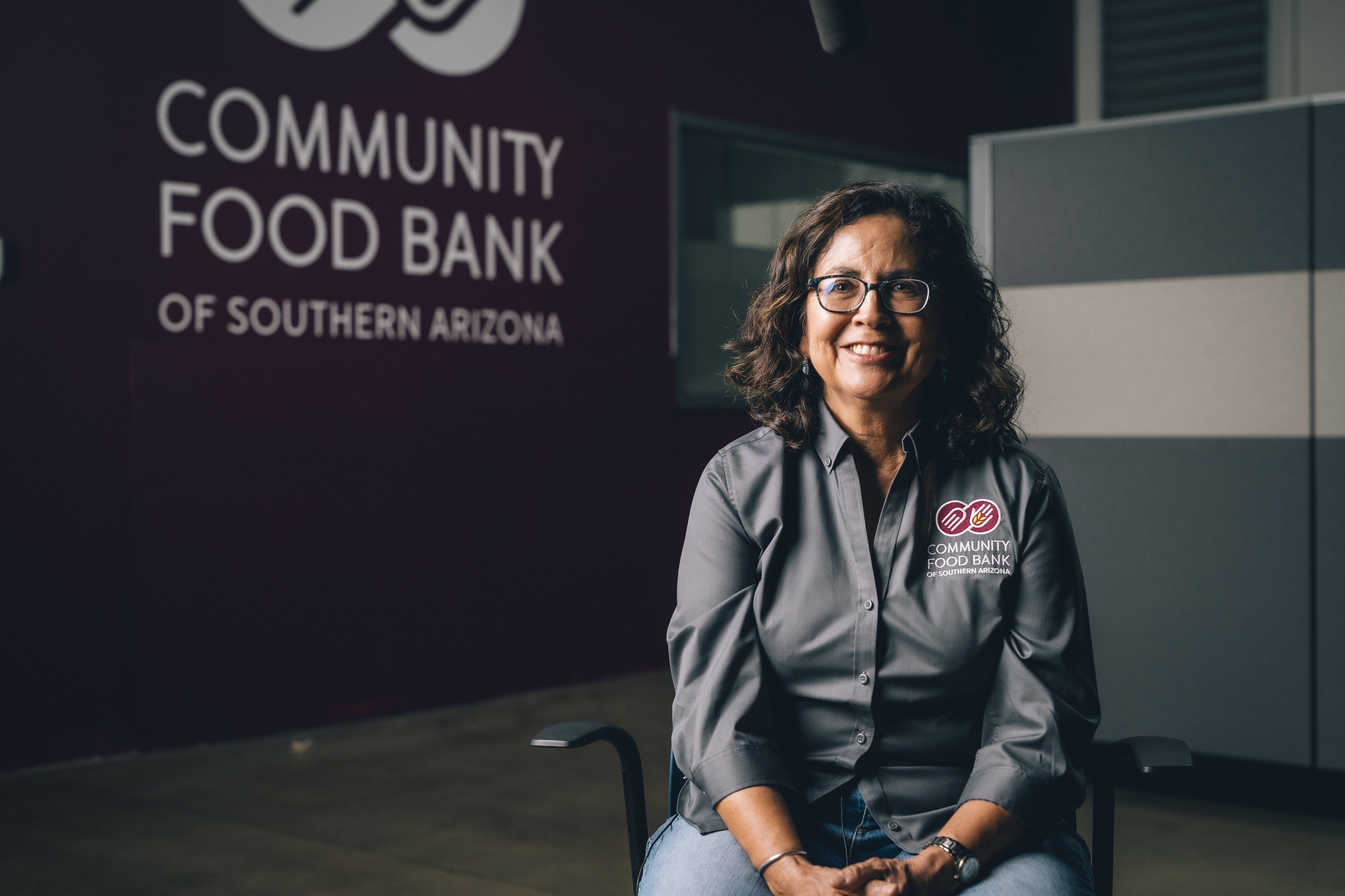 Norma Cable from Community Food Bank