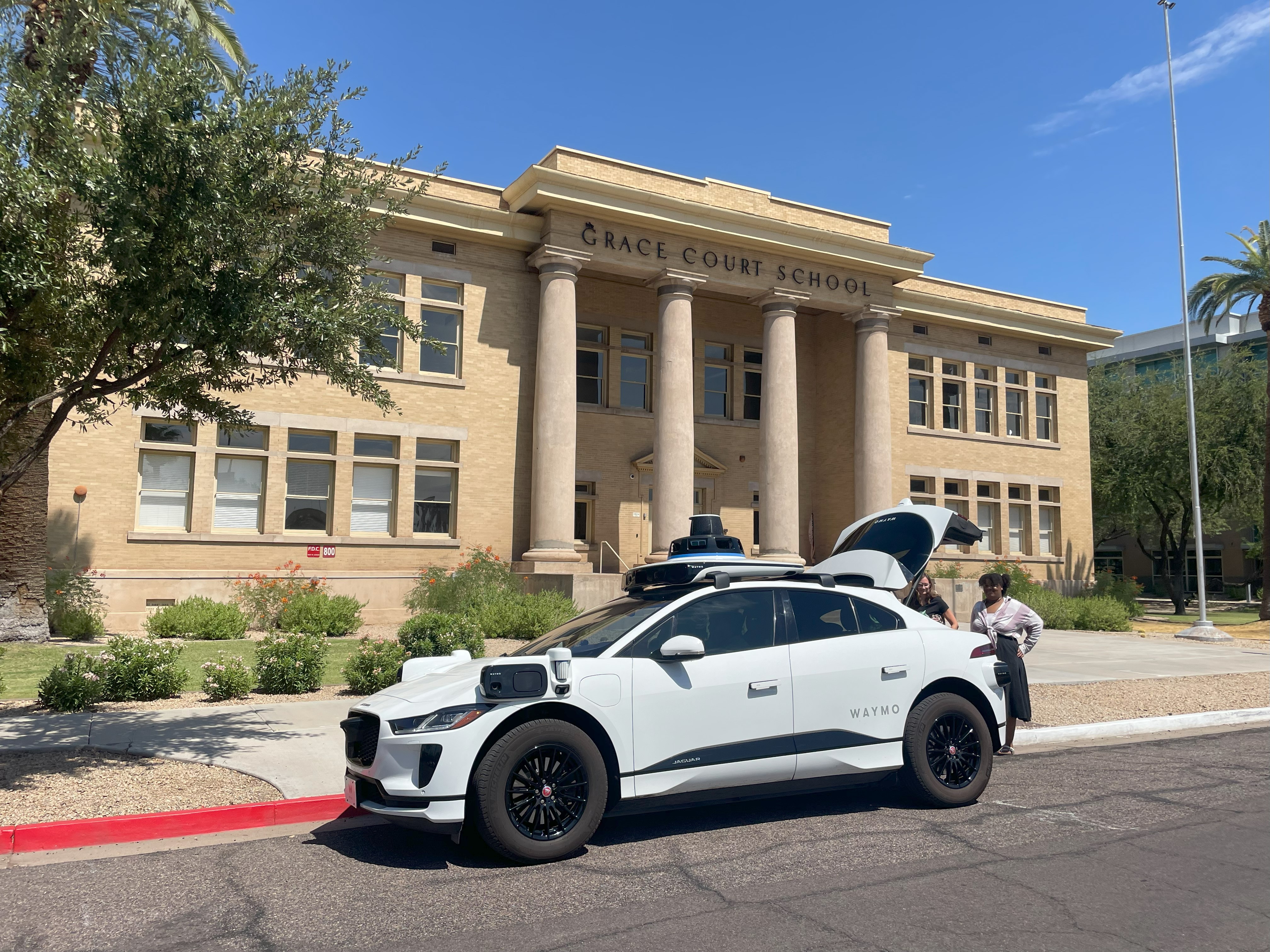 Waymo delivers lunch to schools as part of partnership with Million Dollar Teacher Project