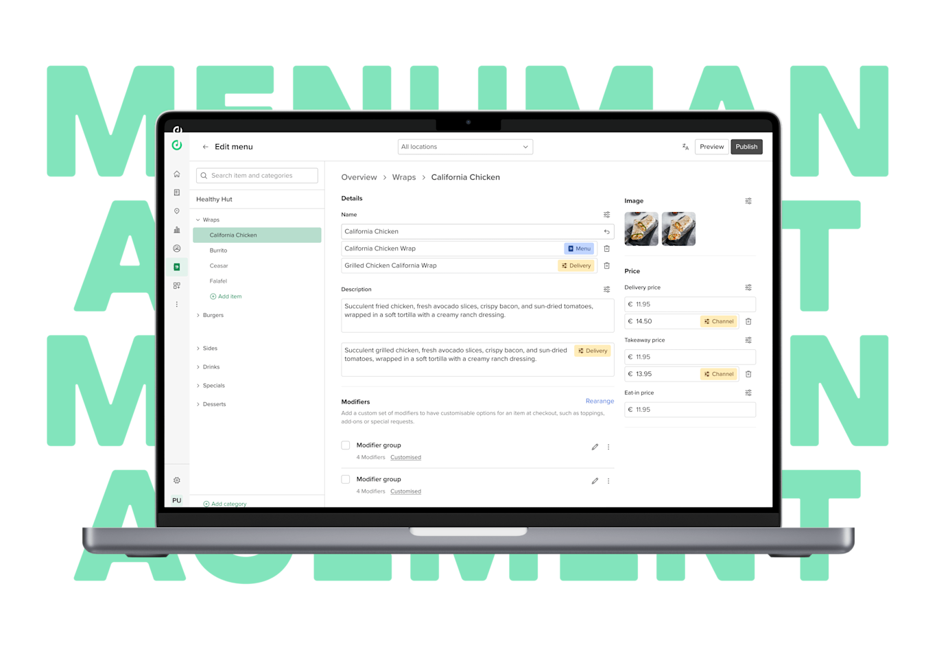 Deliverect US | Menu Management Easier Than Ever