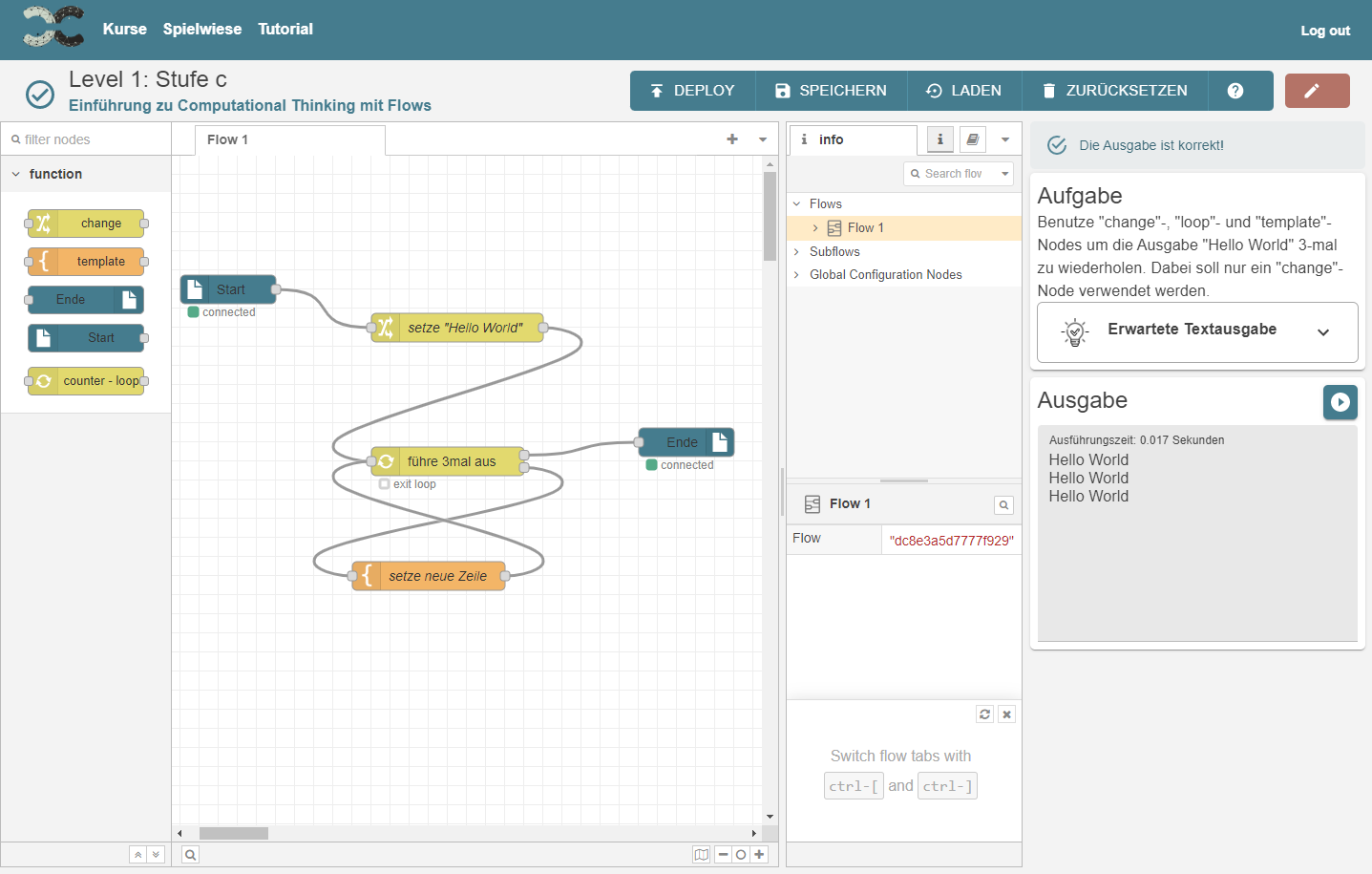 Code-Combine Flow-Level