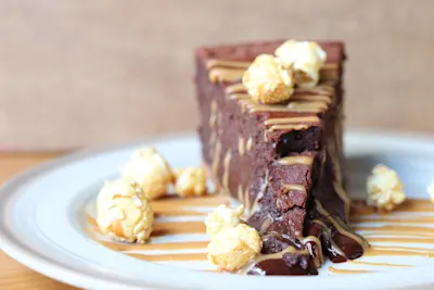 Tarta de chocolate cremosa