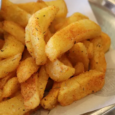 Patatas fritas caseras