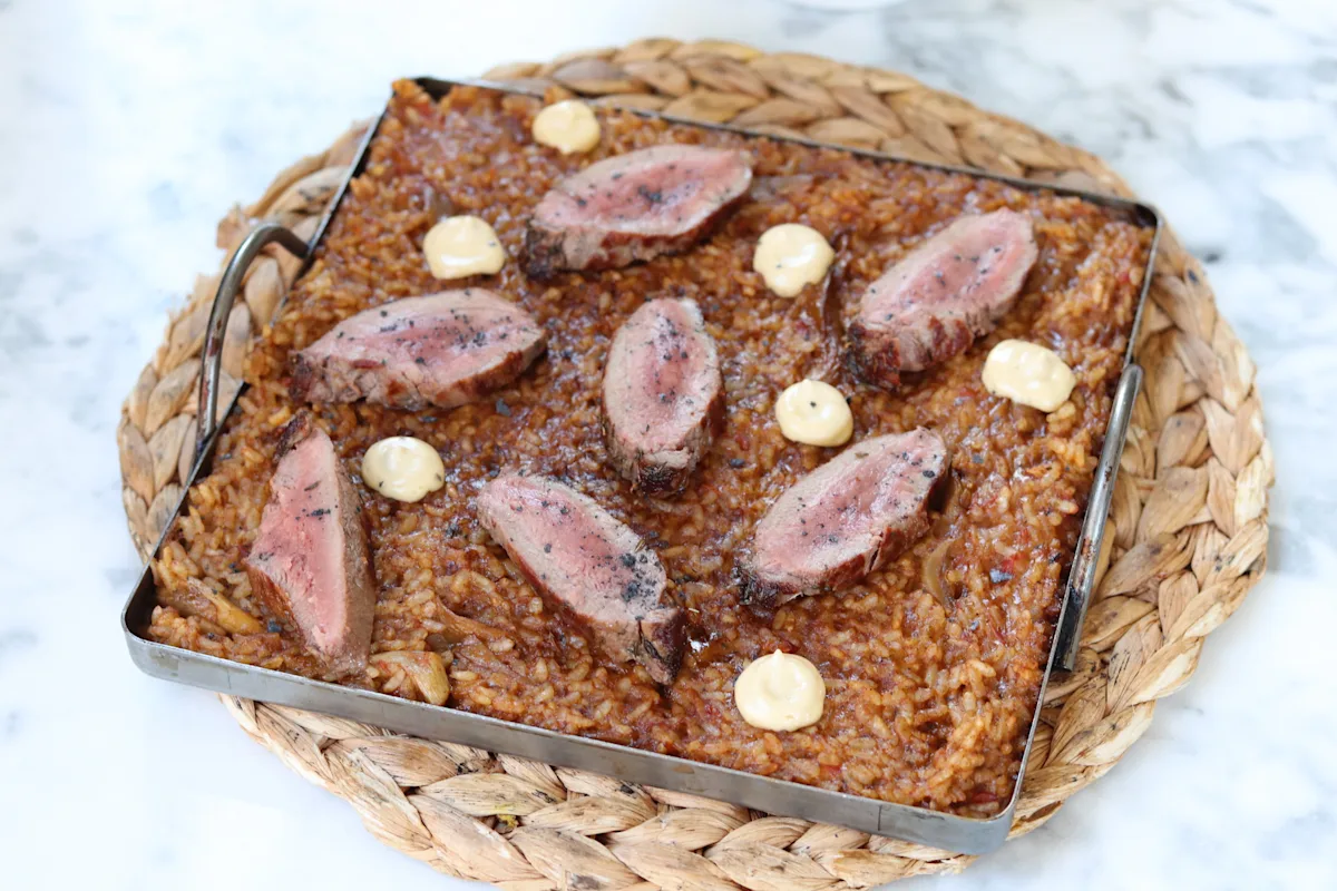 Arroz de jabalí