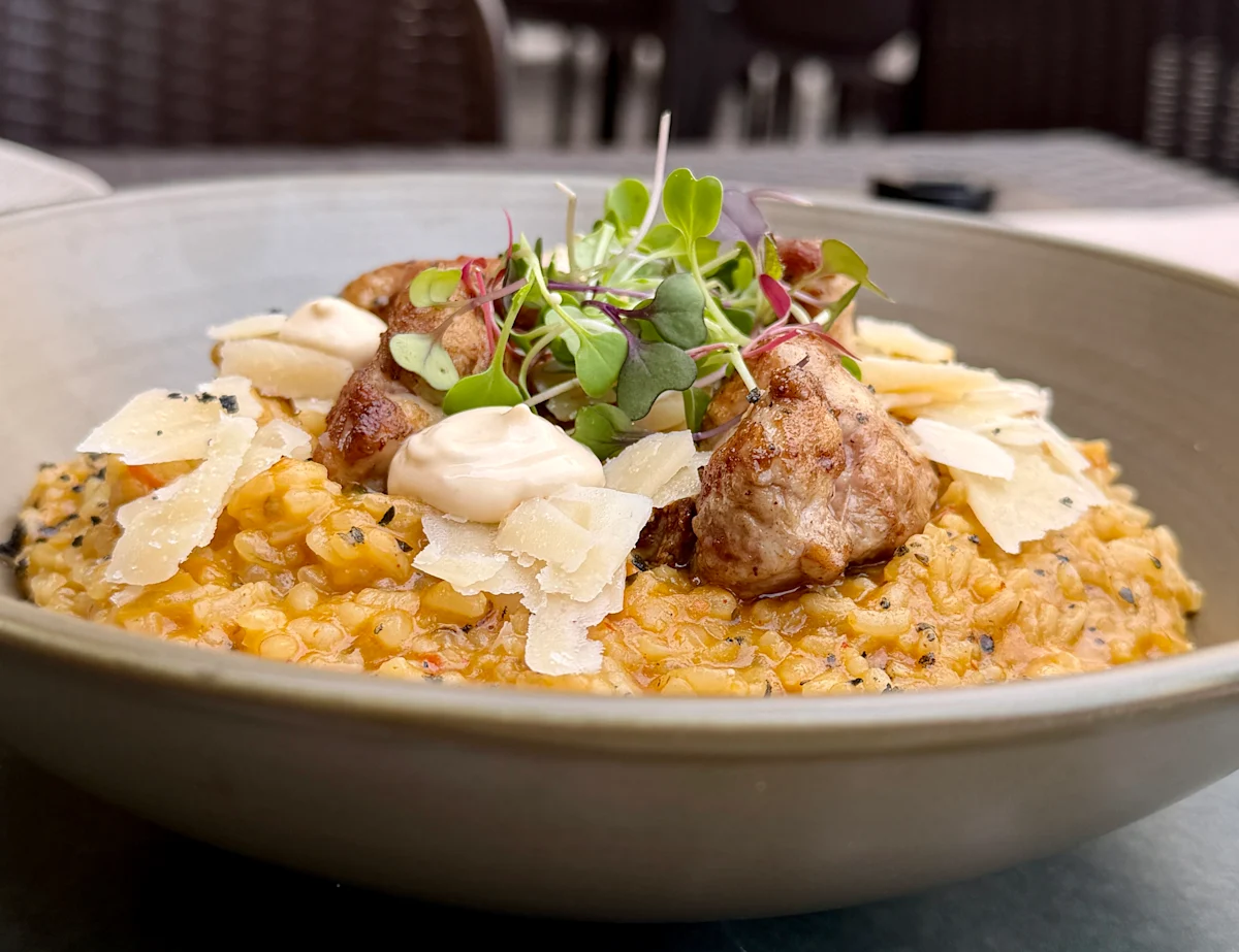 Risotto mar y montaña