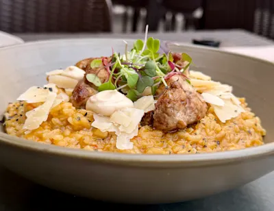 Risotto mar y montaña