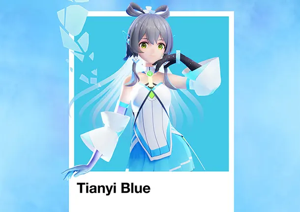 Luo Tianyi x Pantone: How One Blue Captures an Entire Cultural Movement