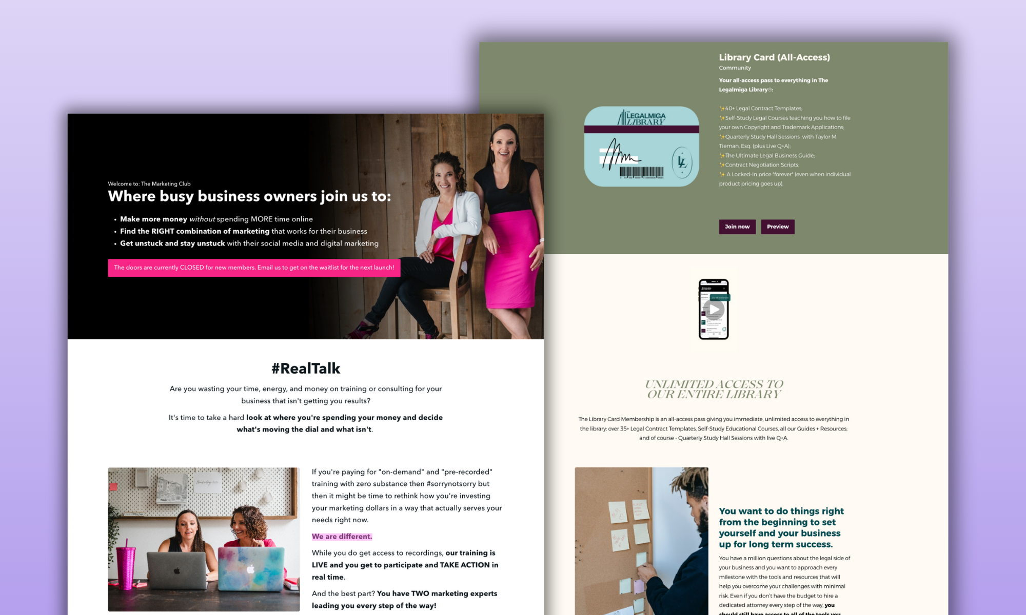 How to build a membership site