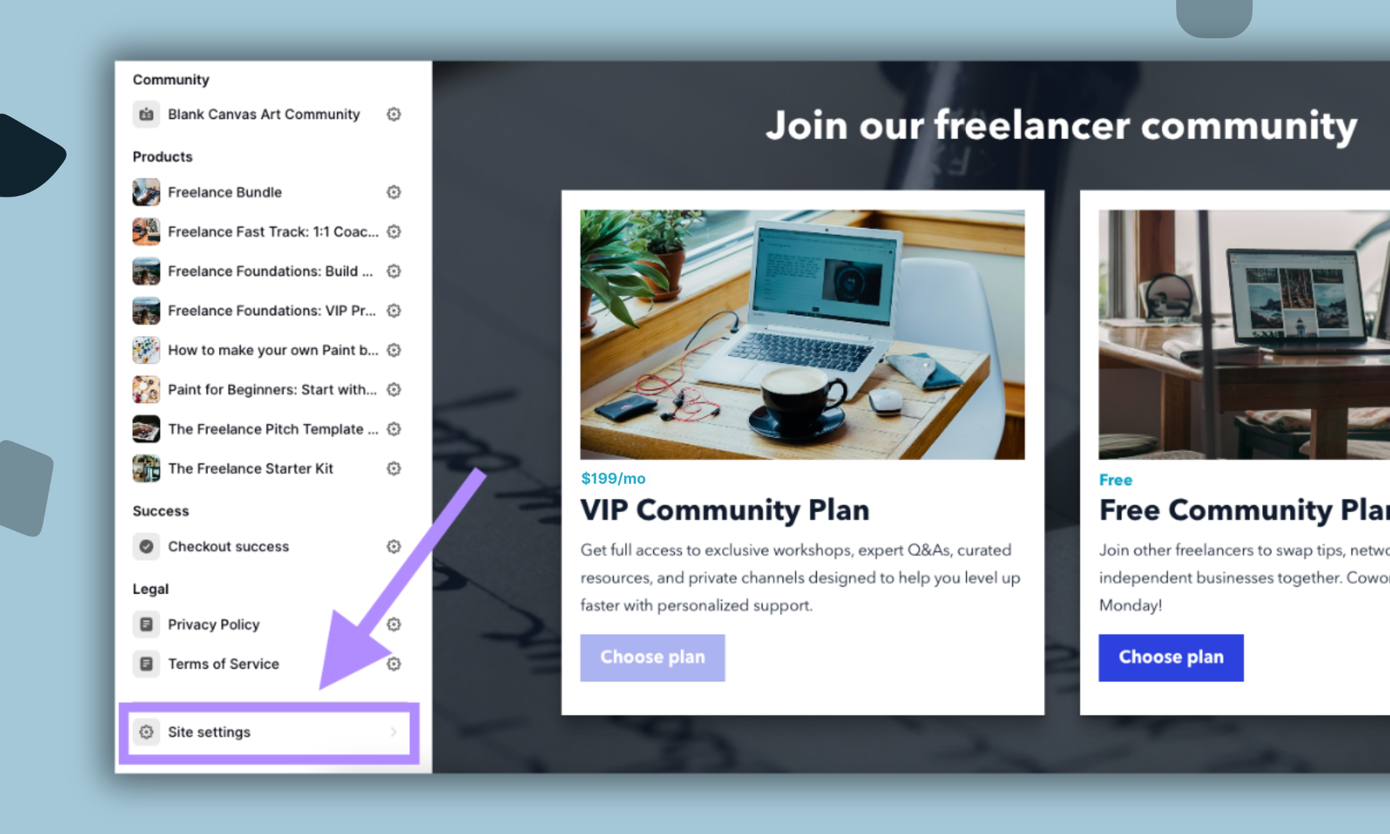 Grow Podia Website Traffic