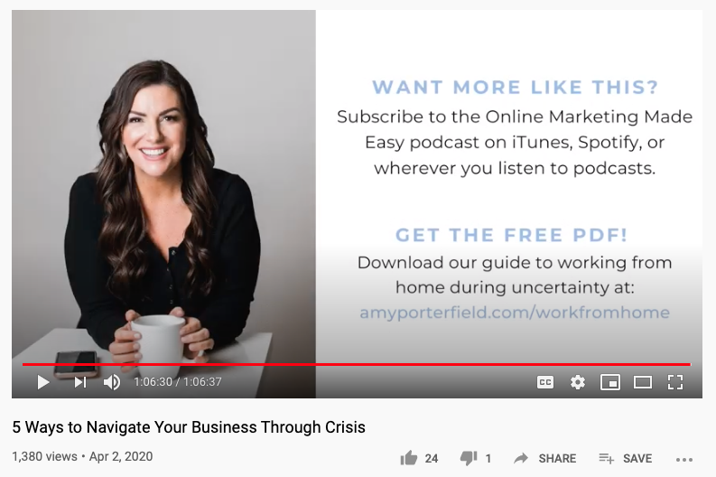 3 steps to building an email list with YouTube and Podia