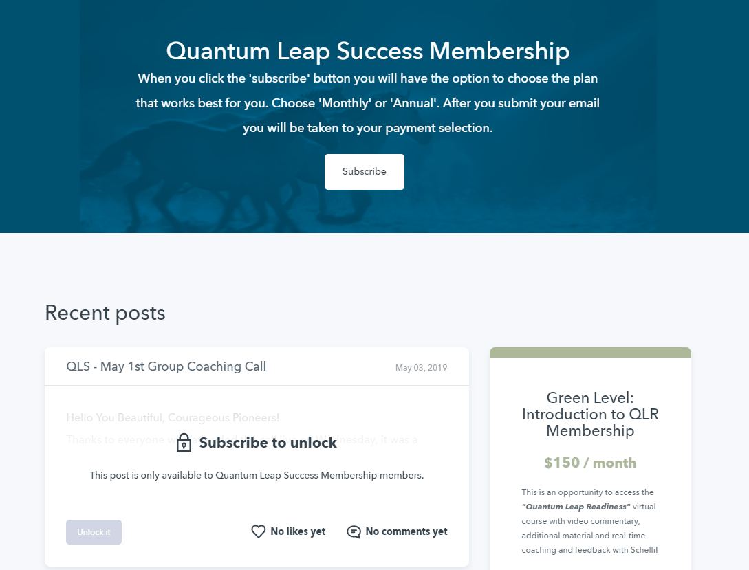 Create a membership without any coding or setting up hosting