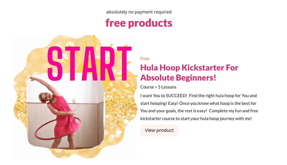 Bee Varga Hula Hooper free lead magnet