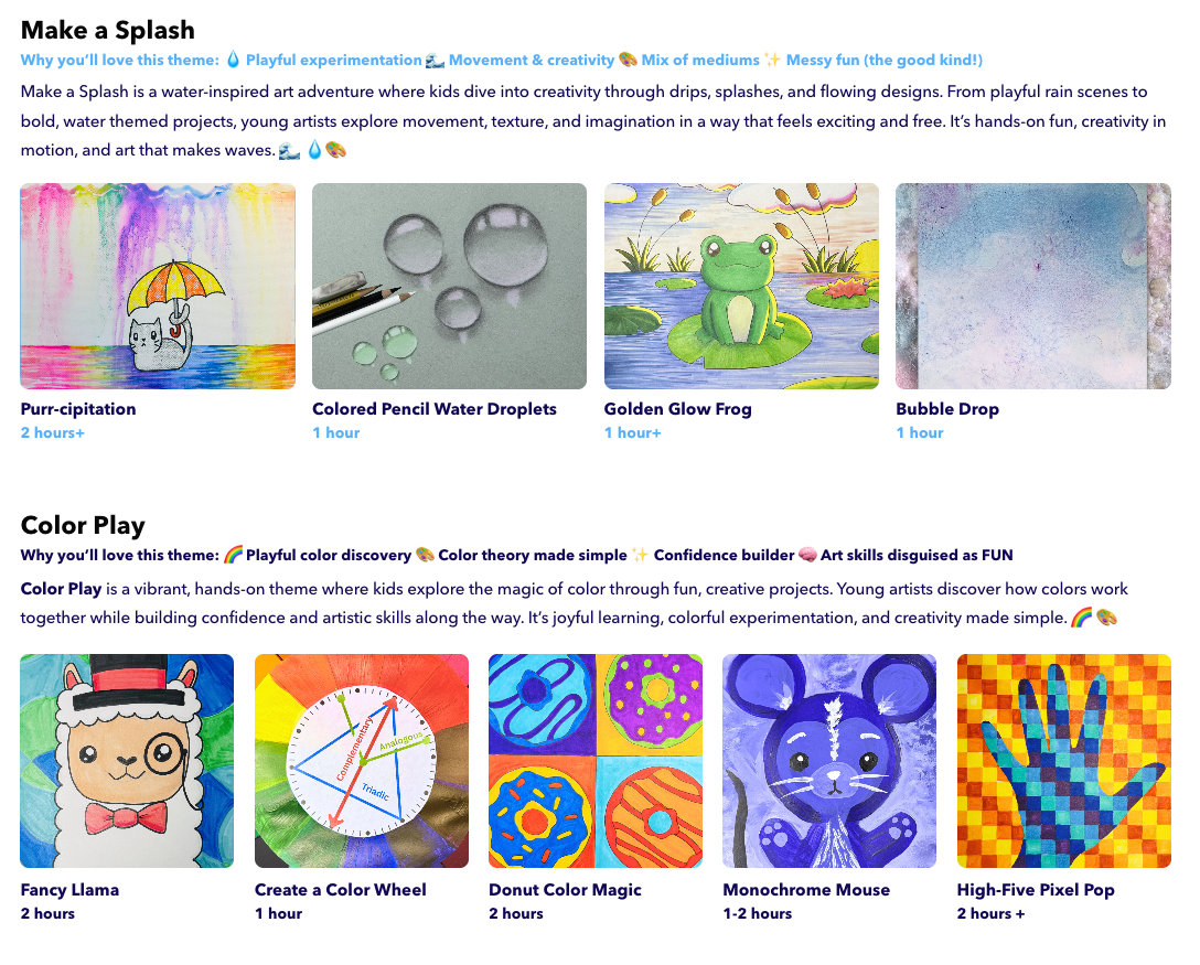 Jes Sudbrink Pick a Project