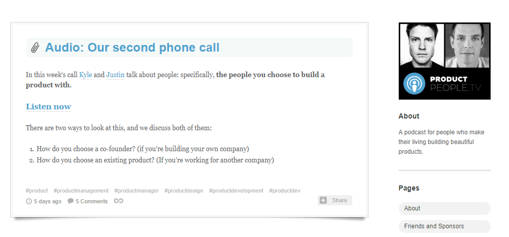 How Justin Jackson made over $100,000 on Podia