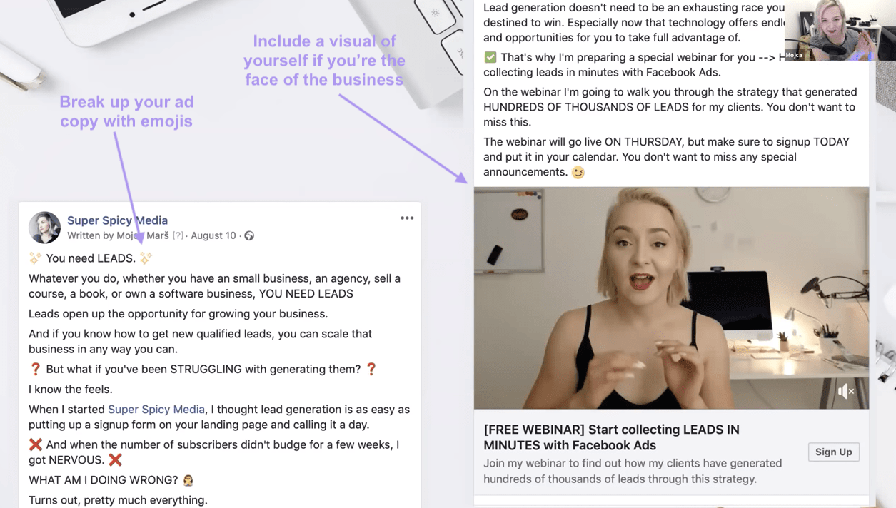 How to use Facebook ads to sell online courses