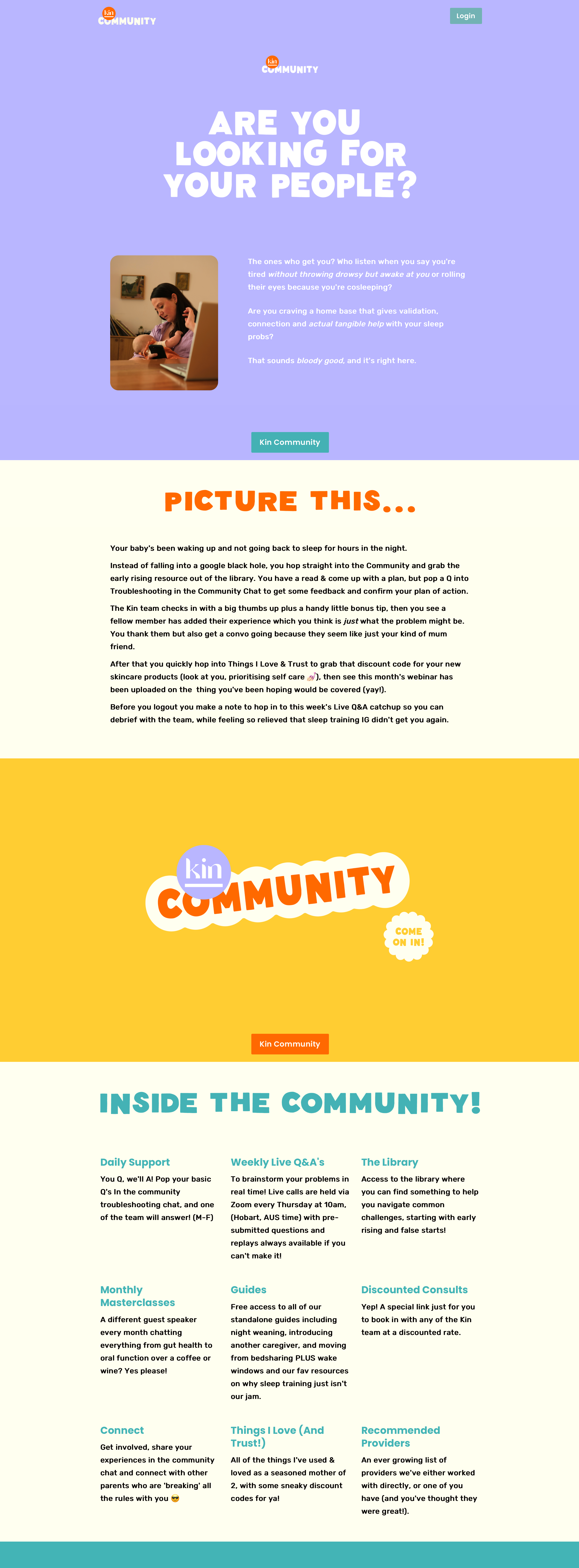 Landing page screenshot 4