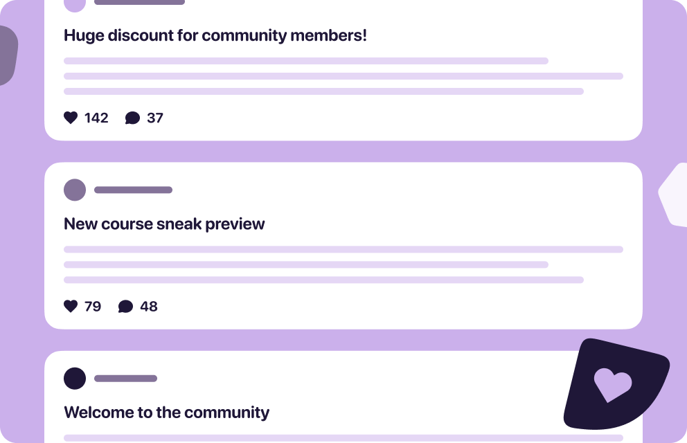 You are the algorithm community feature page