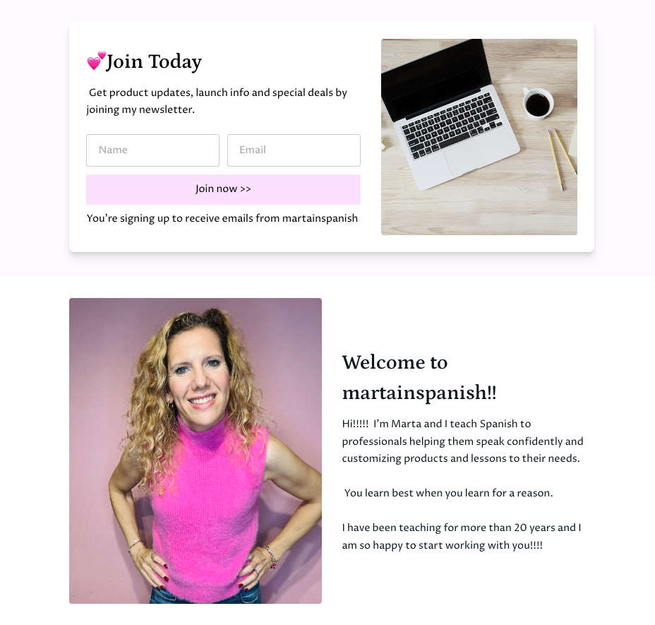 martainspanish welcome and join today