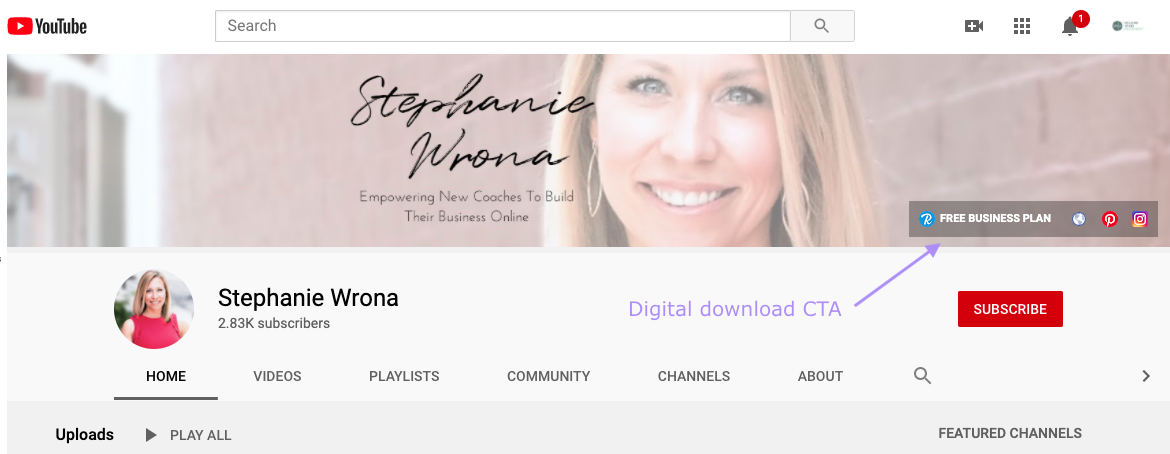 3 steps to building an email list with YouTube and Podia