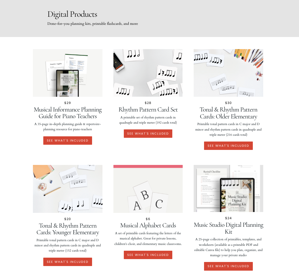 Ashley Danyew digital products