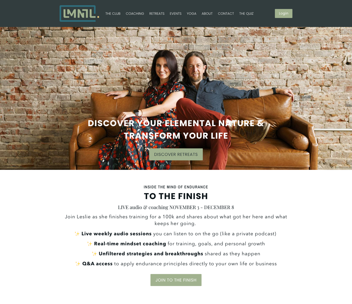 LMNTL homepage