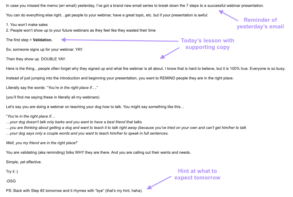 6 examples of successful email courses and how to copy them