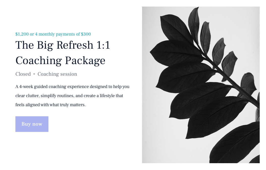 Podia Sales Page Example