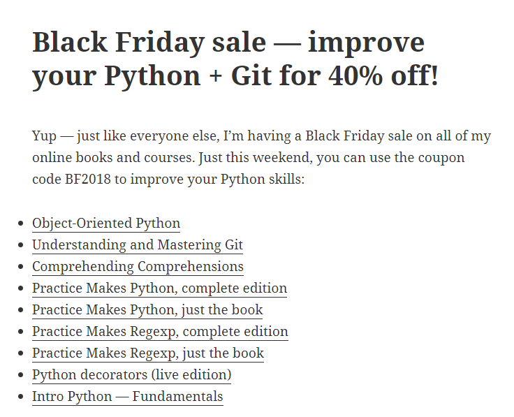 How Reuven Lerner turned offline education into online courses