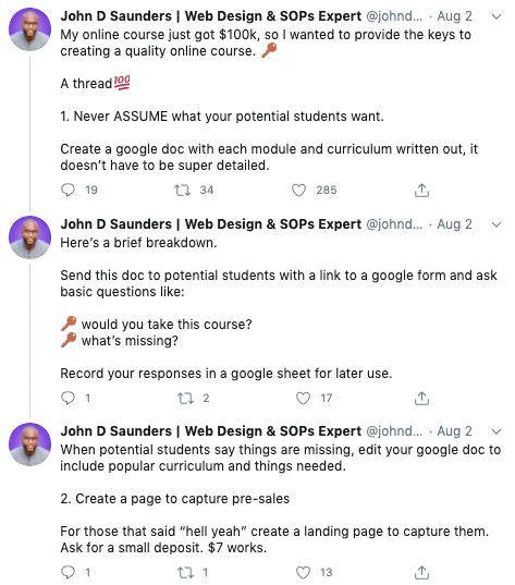 How to pre-sell your online course & start making money ASAP