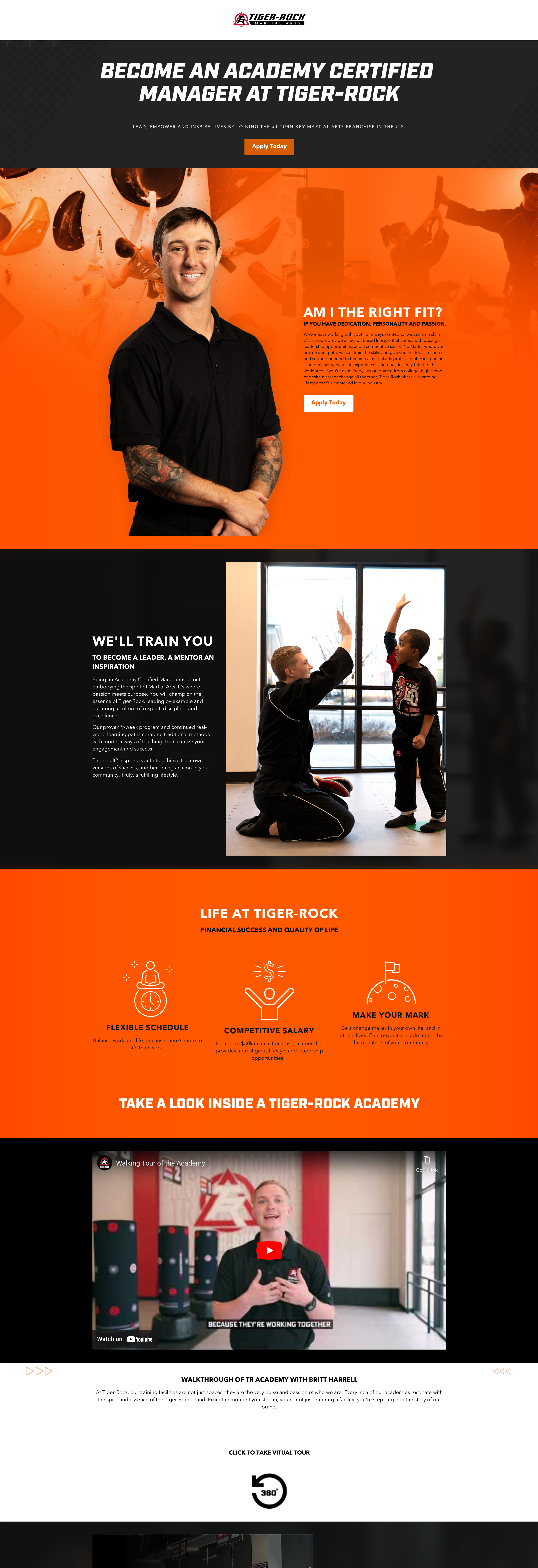 Landing page screenshot 5