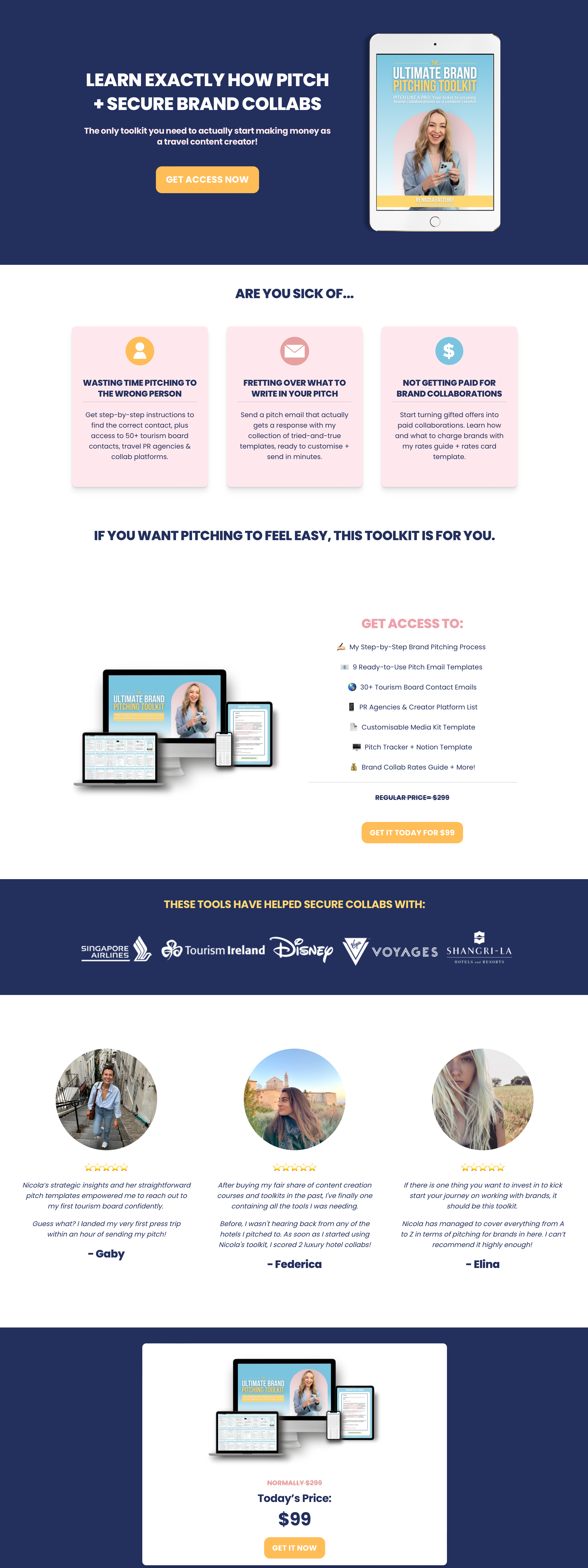 Landing page screenshot 7