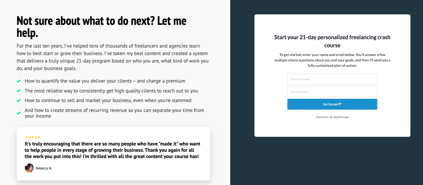 Why you should offer a free email course + tips and tools