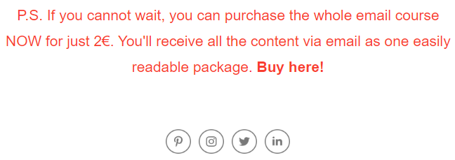 Why you should offer a free email course + tips and tools