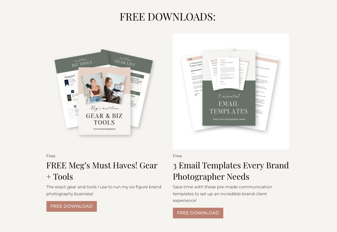 Meg Marie photography free downloads