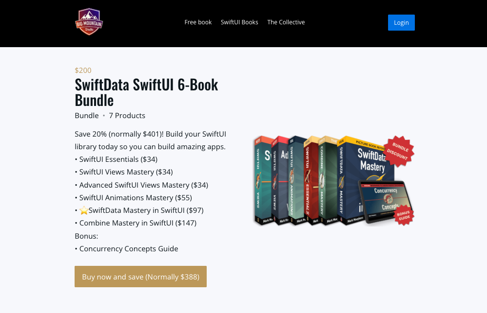 SwiftUI 6-book bundle