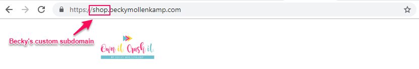 How Becky Mollenkamp saves $1200 a year with Podia