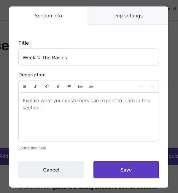 How to create a better online course experience with drip content