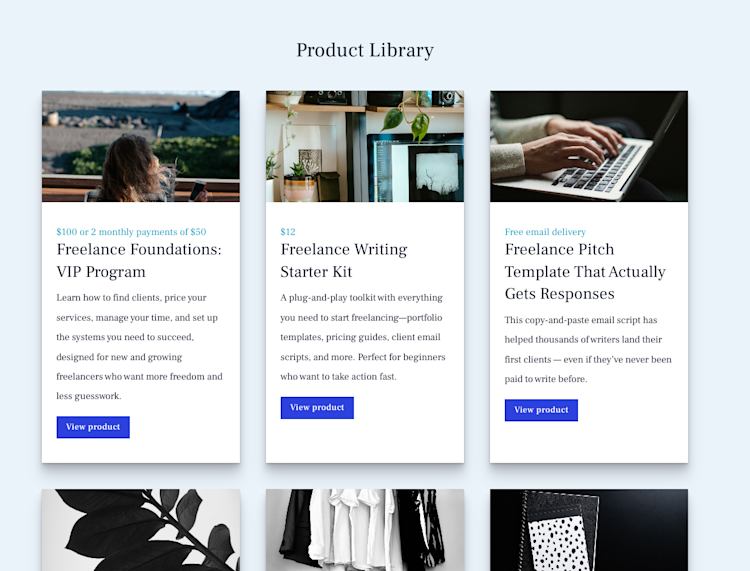 Productize Library How to create a resource library for your audience with Podia | Podia