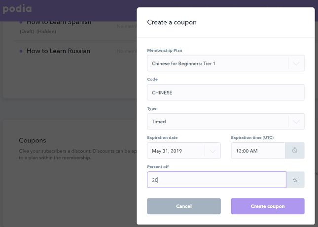 Create a membership without any coding or setting up hosting
