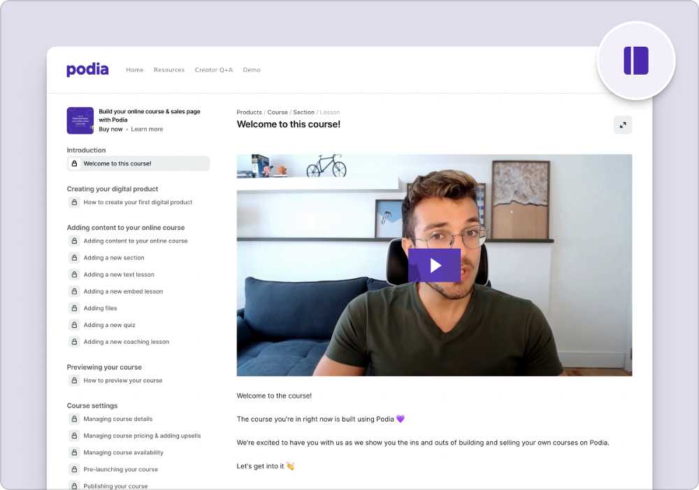 13 best online course platforms for creators | Podia