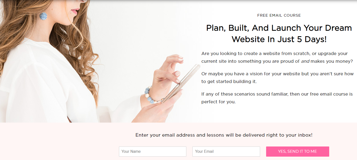 Why you should offer a free email course + tips and tools