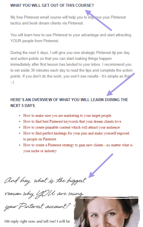 Why you should offer a free email course + tips and tools